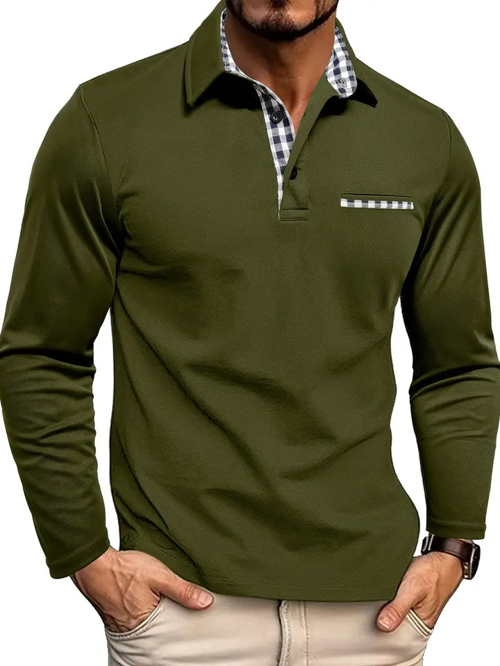 Harald – Premium-Langarm-Polohemd