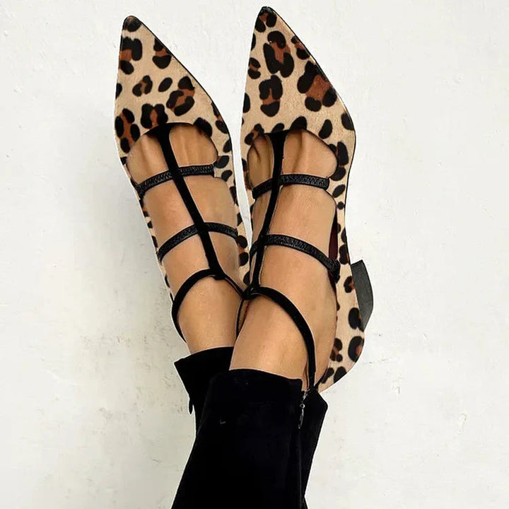 Spitze Slingback-Ballerinas – schickes Riemchen-Design für Eleganz im Alltag