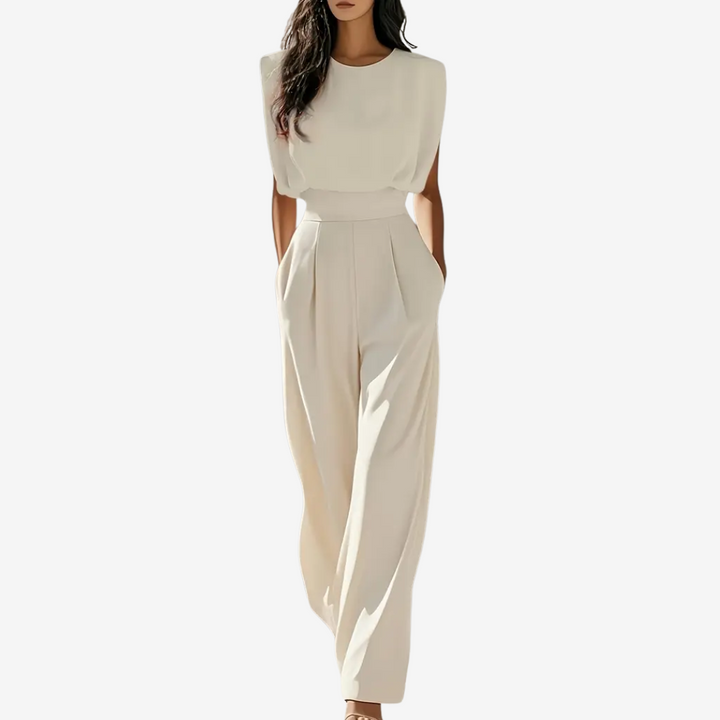 Ariia – Jumpsuit mit Gürtel