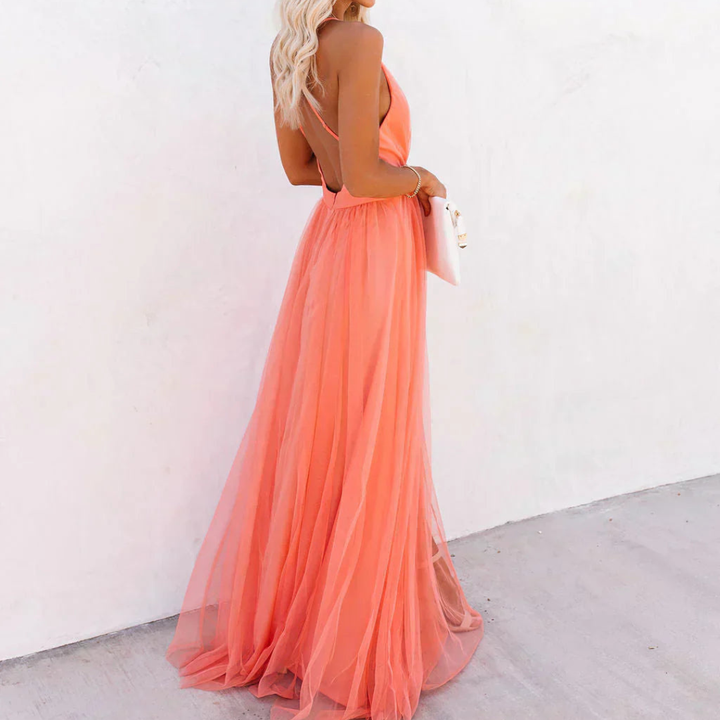 Elsera | Maxikleid Lumière Koralle