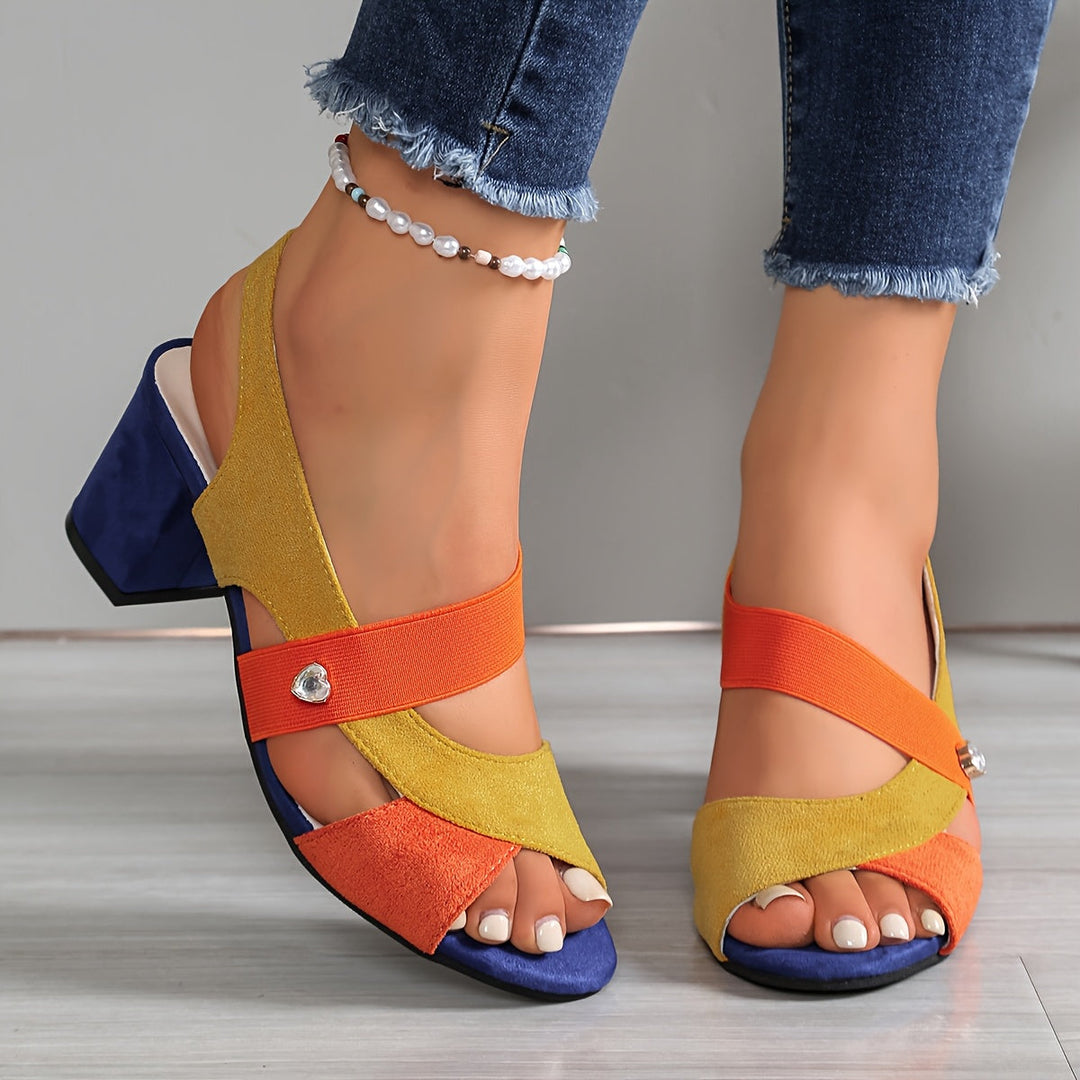 🌈 Farbige Sommer-Sandalen – Stylisch & Bequem
