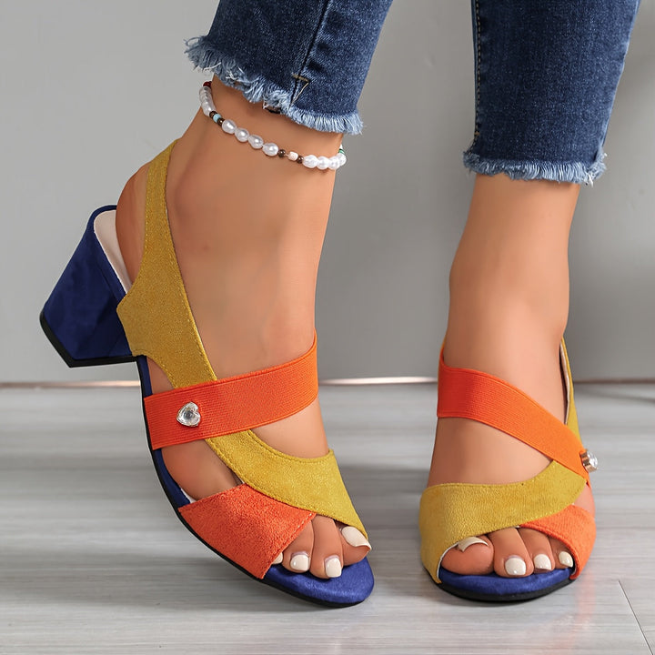🌈 Farbige Sommer-Sandalen – Stylisch & Bequem