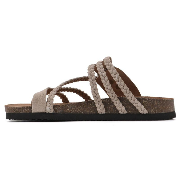 Geflochtene Sandalen Solène