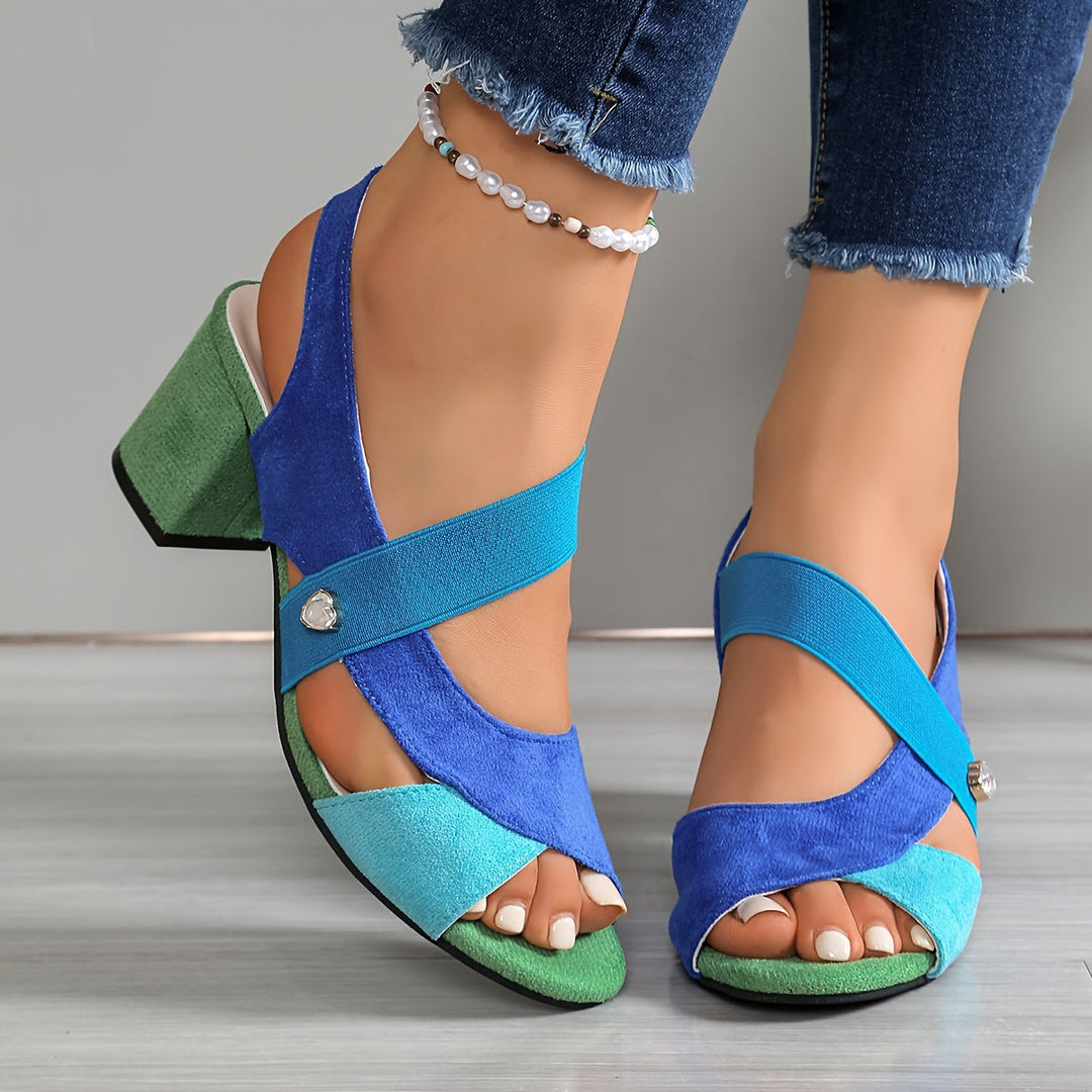 🌈 Farbige Sommer-Sandalen – Stylisch & Bequem
