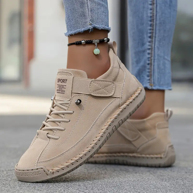 Lässige, bequeme Sneaker mit Riemen – Leichte Alltagsschuhe