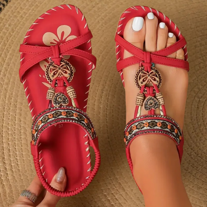Hannah | Bohémien Komfort-Sandalen
