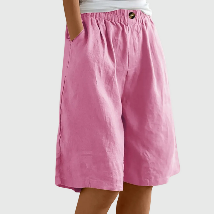 DELACROIX | Shorts Amples Taille Élastique Marie
