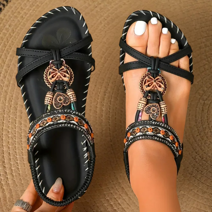 Hannah | Bohémien Komfort-Sandalen