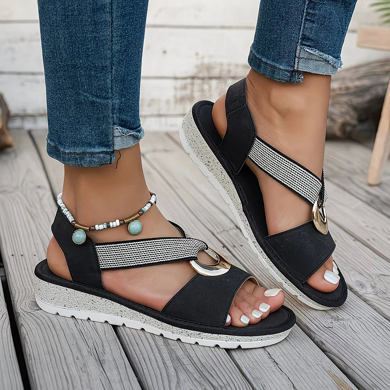 Damen Sandalen – Bequeme Sommer-Slipper mit Stilvollem Design