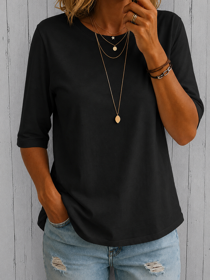 Oversized-T-Shirt für Damen im Casual-Stil – Lässige Alltags-Passform