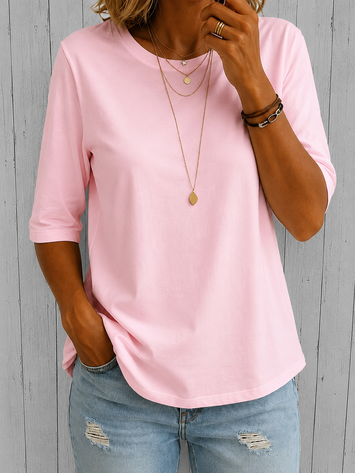 Oversized-T-Shirt für Damen im Casual-Stil – Lässige Alltags-Passform