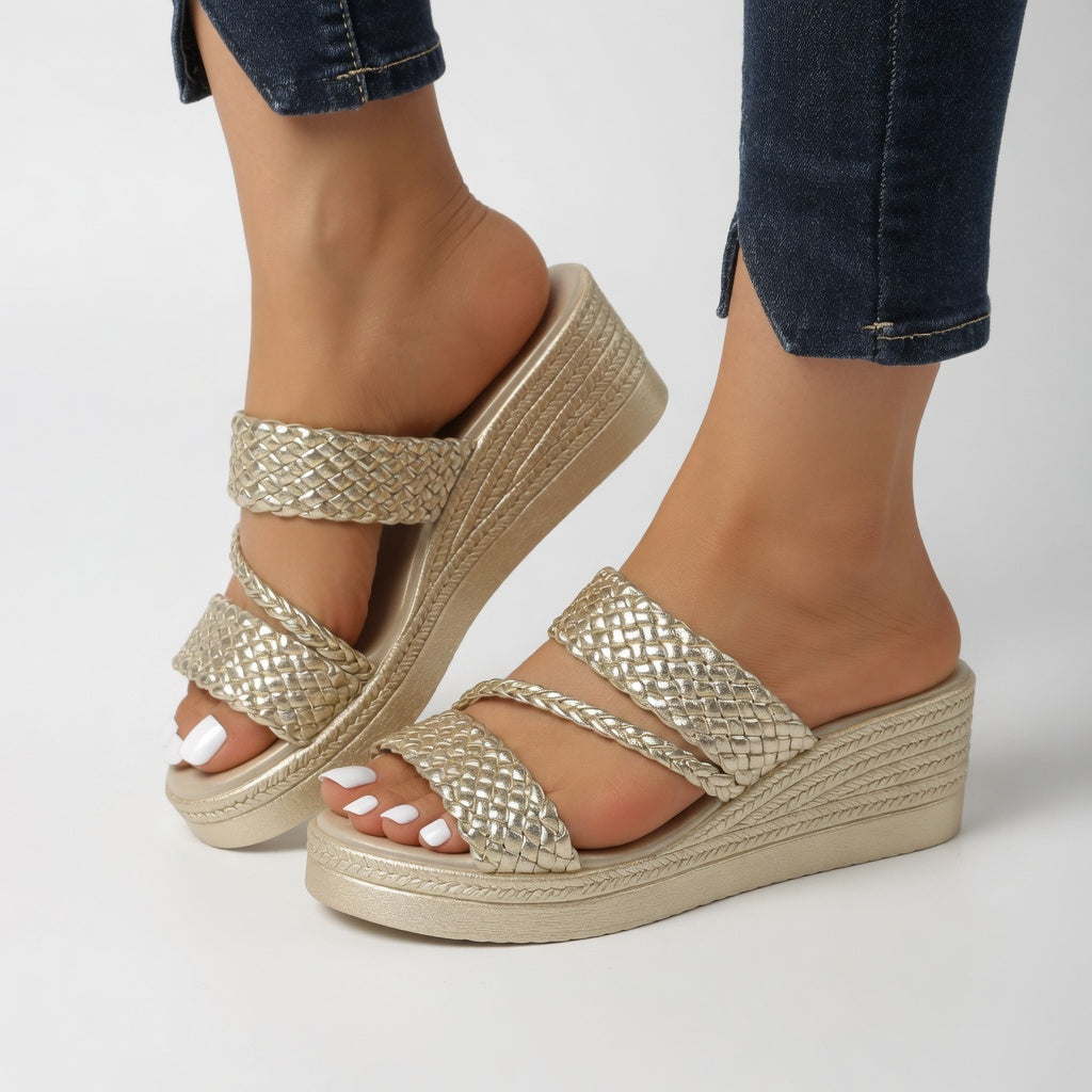 Damen Sandalen – Geflochtenes Design & Bequemer Sommer-Style