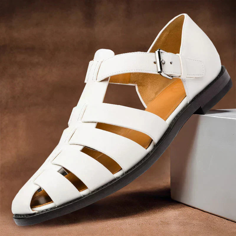 Damien™ | Luxuriöse Ledersandalen