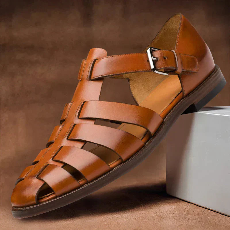 Damien™ | Luxuriöse Ledersandalen