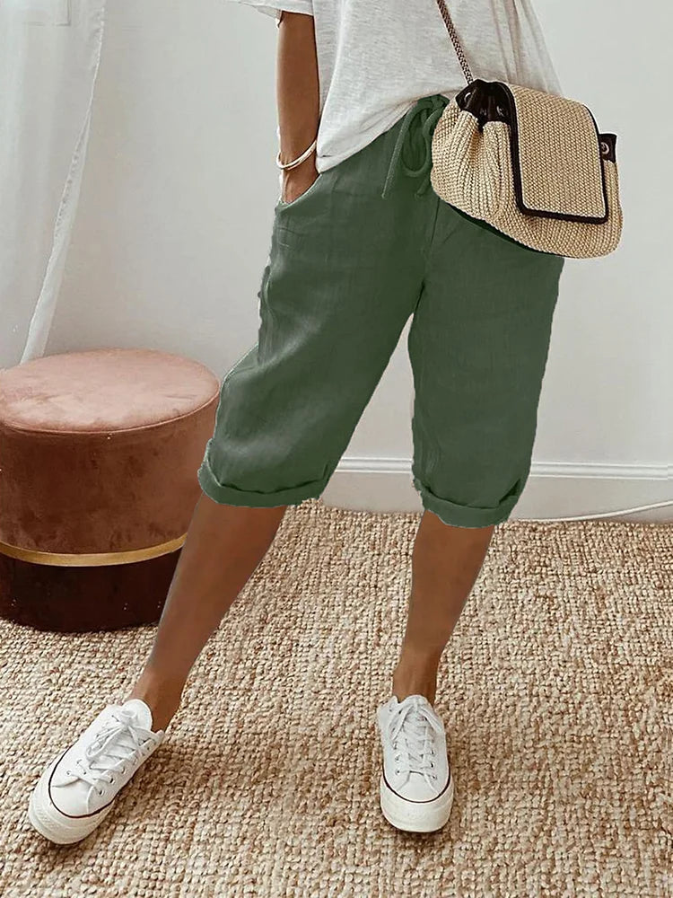 Leinenhosen für Damen – Leicht, bequem und locker sitzend