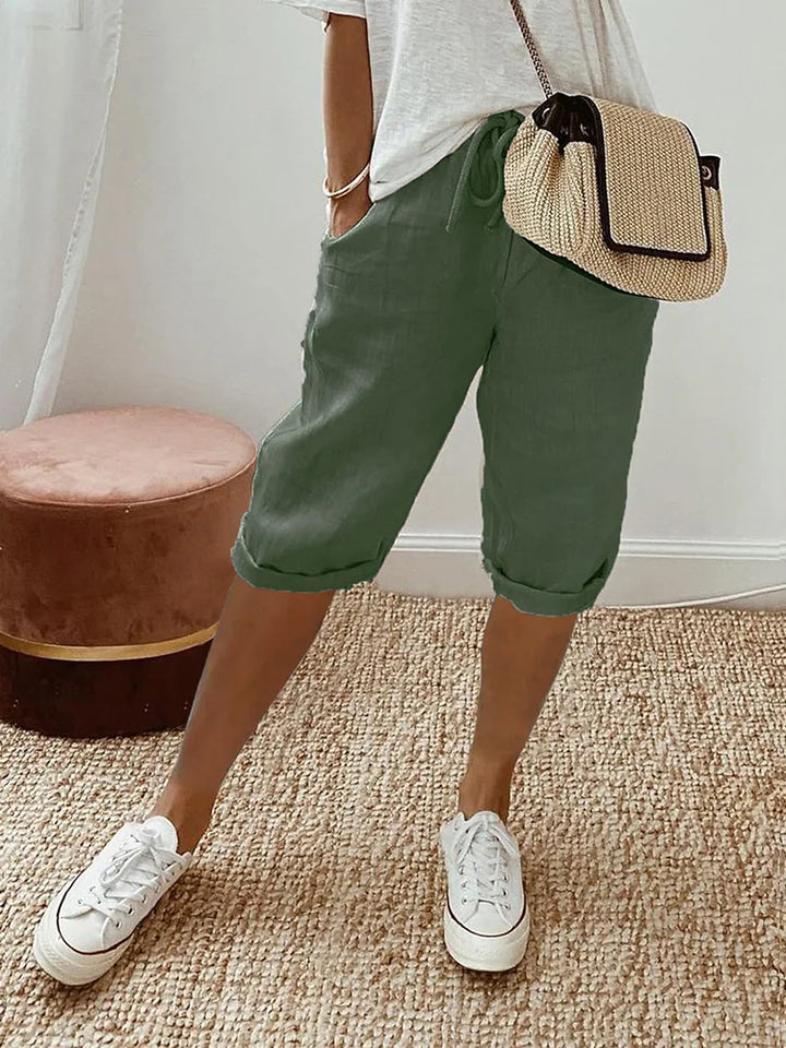 Leinenhosen für Damen – Leicht, bequem und locker sitzend