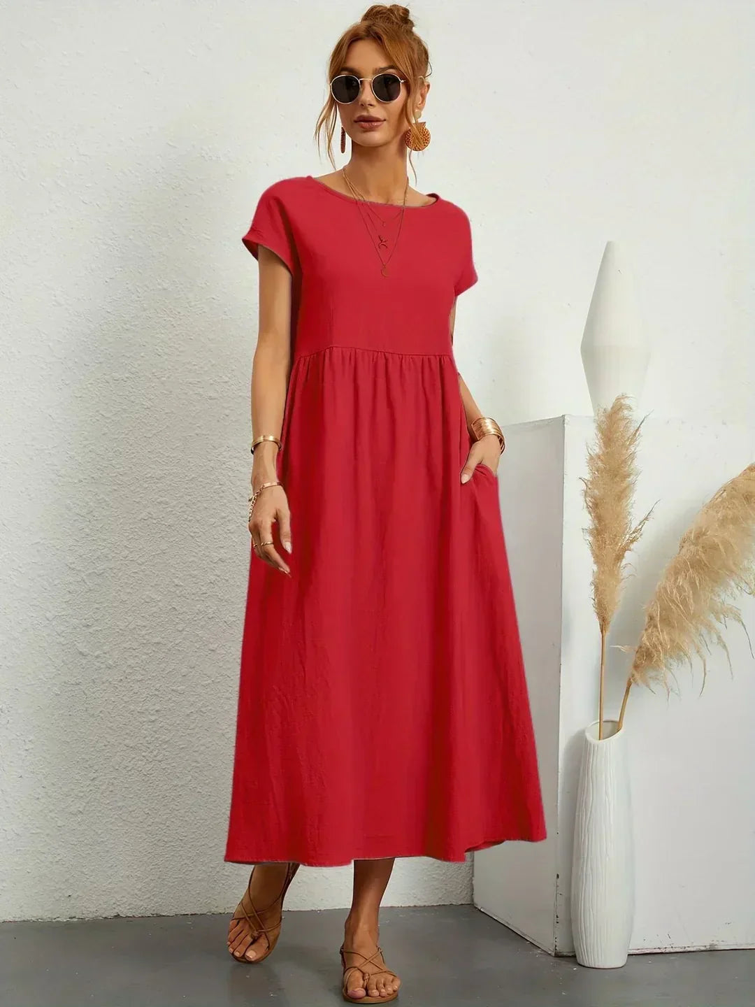 Sofia – Ein elegantes Kleid mit schlichtem Schnitt