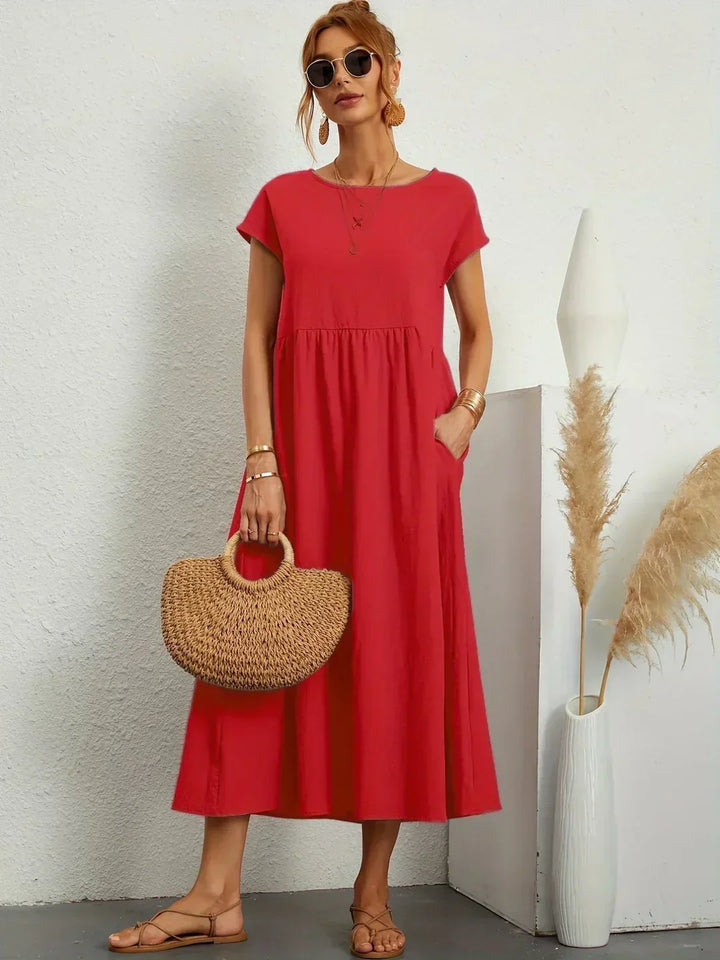 Sofia – Ein elegantes Kleid mit schlichtem Schnitt