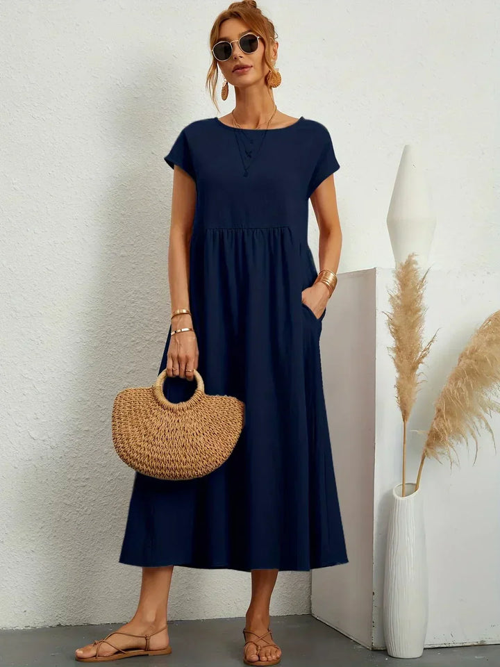 Sofia – Ein elegantes Kleid mit schlichtem Schnitt