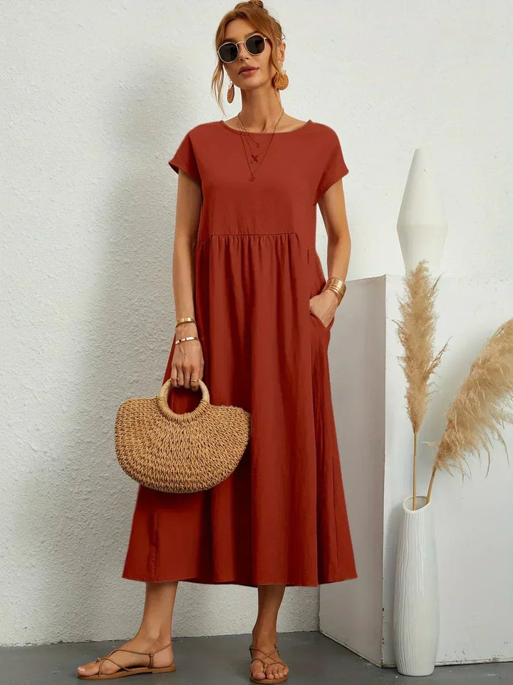 Sofia – Ein elegantes Kleid mit schlichtem Schnitt