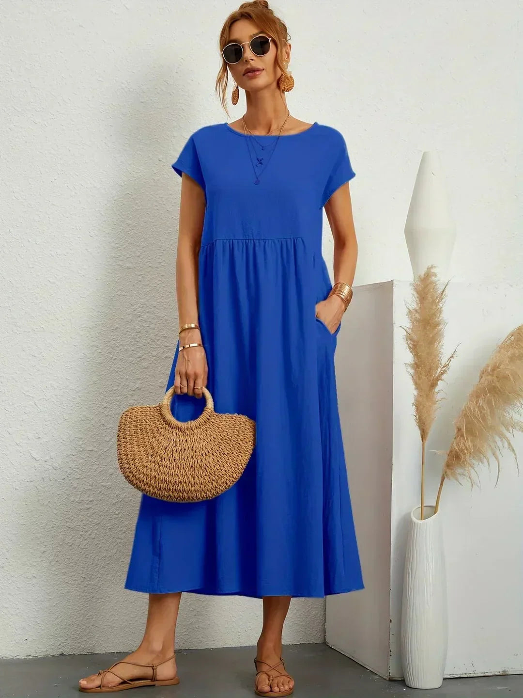 Sofia – Ein elegantes Kleid mit schlichtem Schnitt