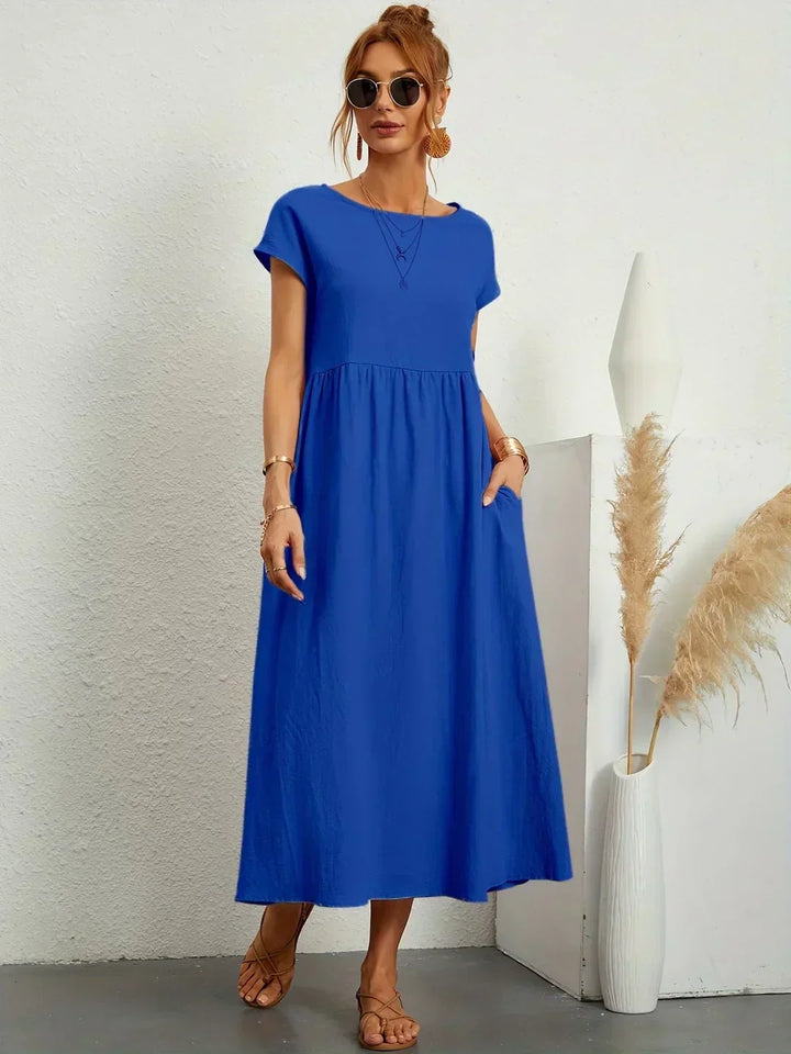 Sofia – Ein elegantes Kleid mit schlichtem Schnitt