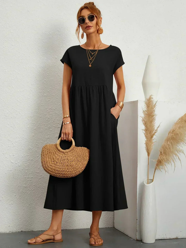 Sofia – Ein elegantes Kleid mit schlichtem Schnitt