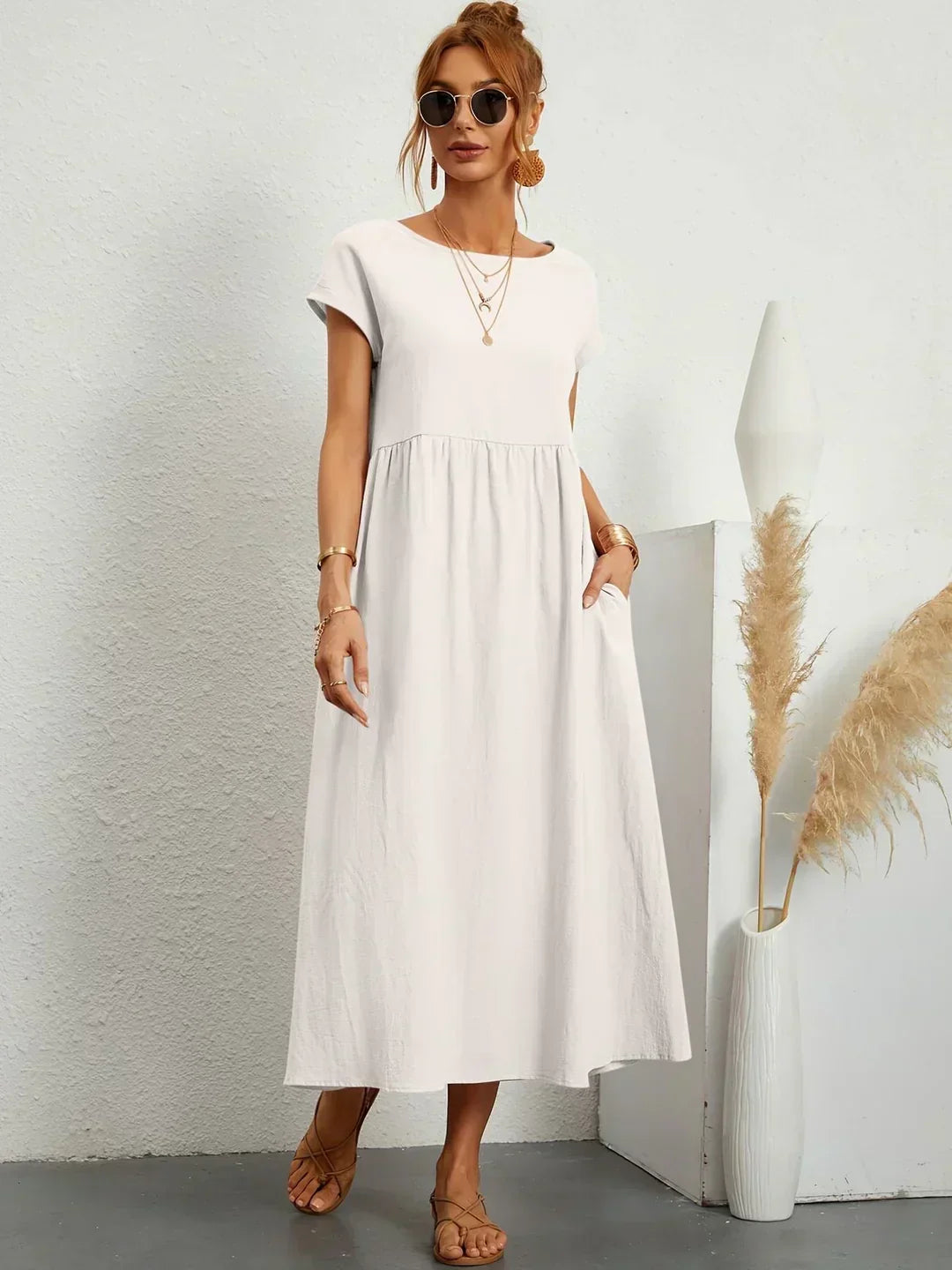 Sofia – Ein elegantes Kleid mit schlichtem Schnitt