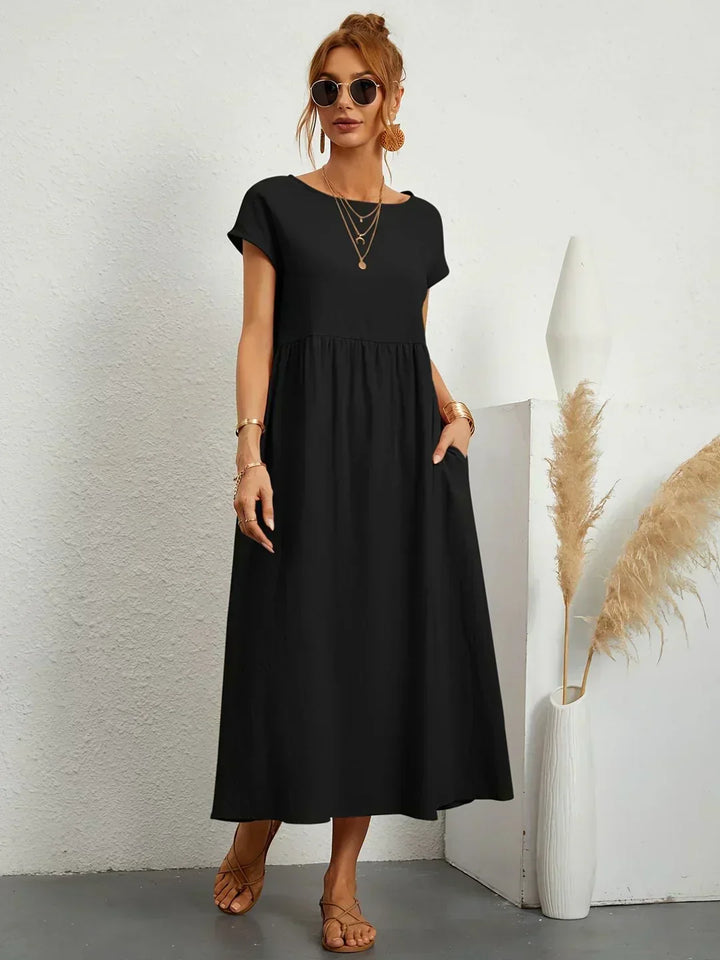 Sofia – Ein elegantes Kleid mit schlichtem Schnitt