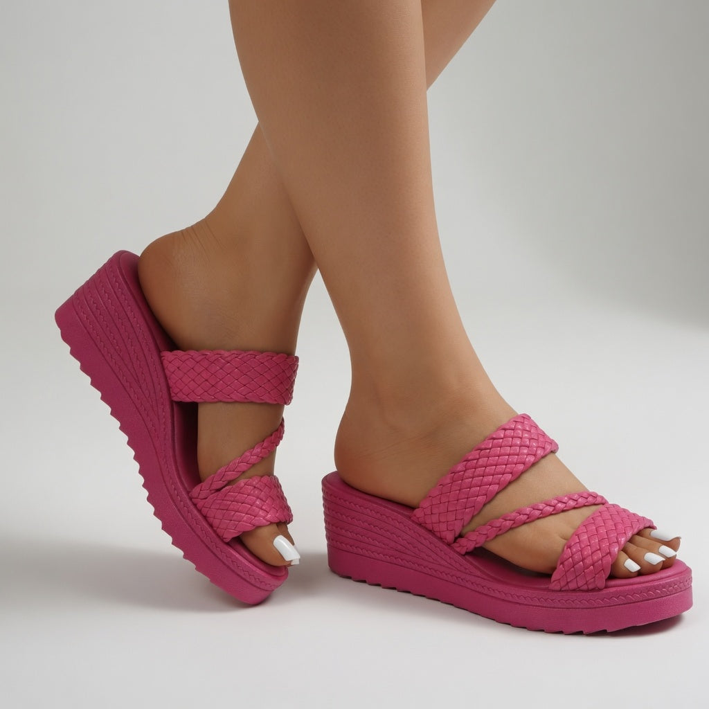 Damen Sandalen – Geflochtenes Design & Bequemer Sommer-Style