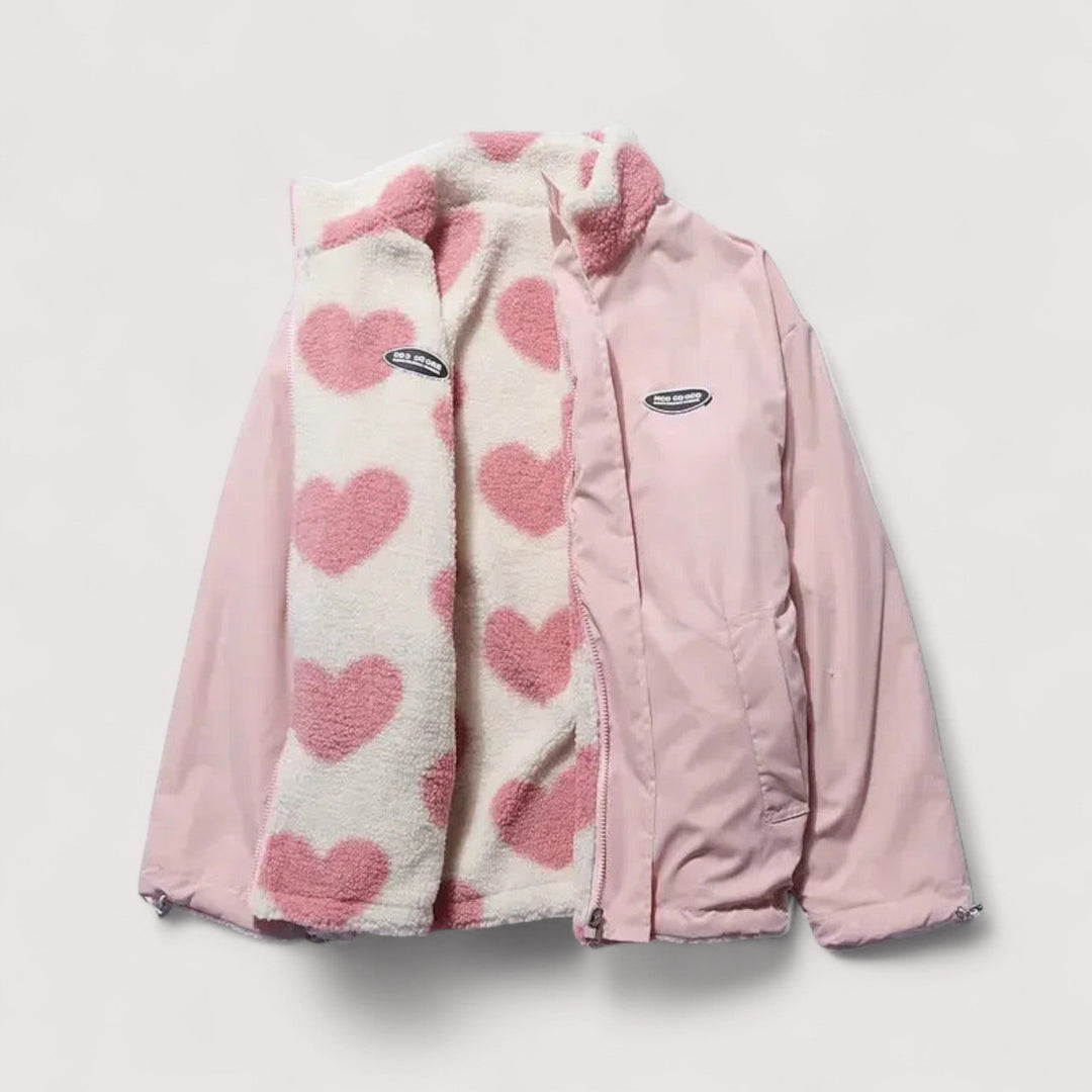 Elsera | Wendbare Herzjacke