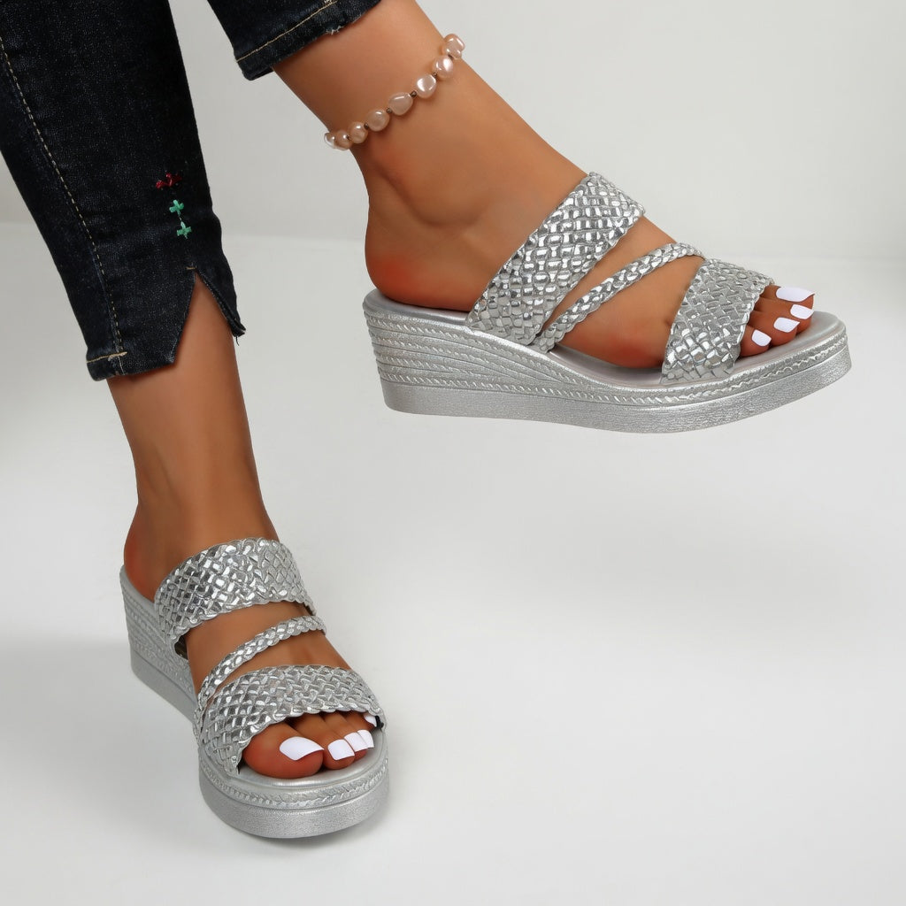 Damen Sandalen – Geflochtenes Design & Bequemer Sommer-Style
