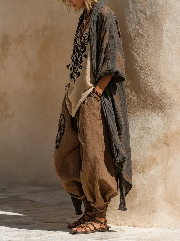 Laura – Dreiteiliges Bohemian Nomad Art-Set