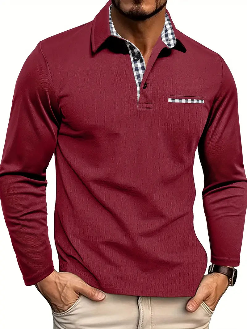 Harald – Premium-Langarm-Polohemd