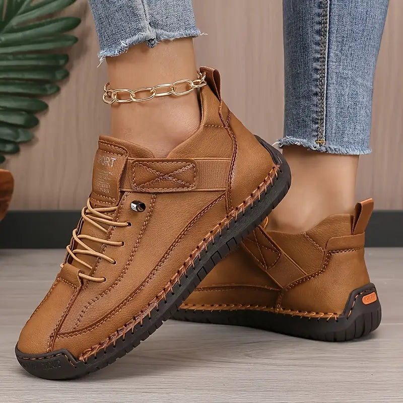 Lässige, bequeme Sneaker mit Riemen – Leichte Alltagsschuhe
