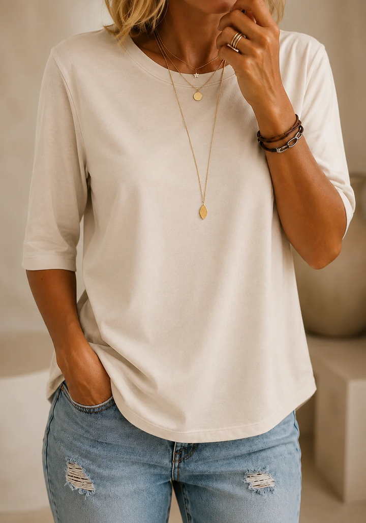 Oversized-T-Shirt für Damen im Casual-Stil – Lässige Alltags-Passform