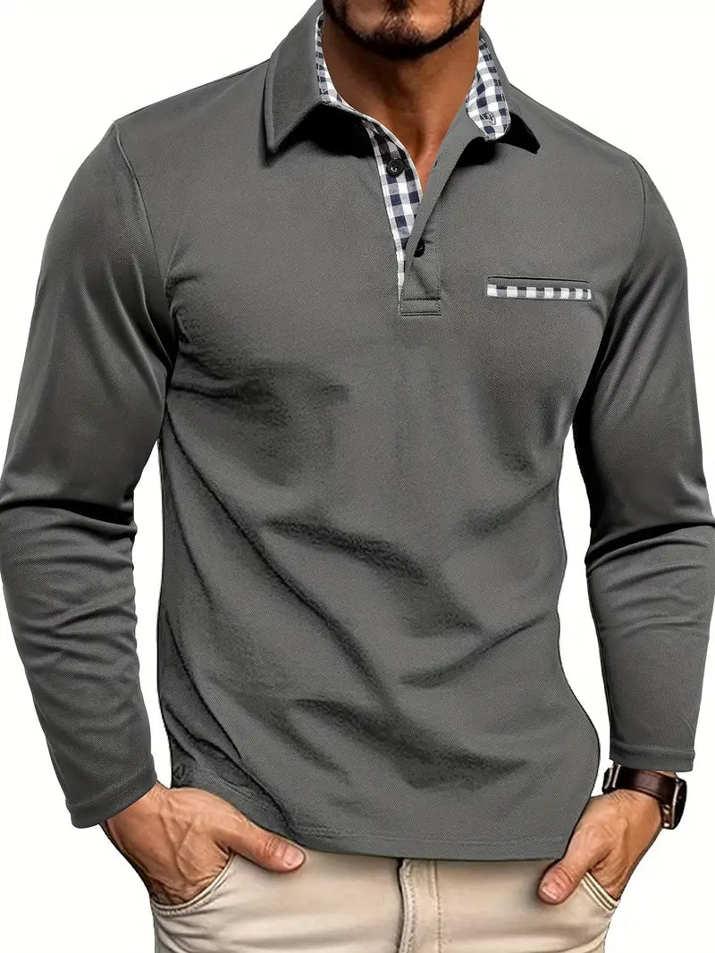 Harald – Premium-Langarm-Polohemd