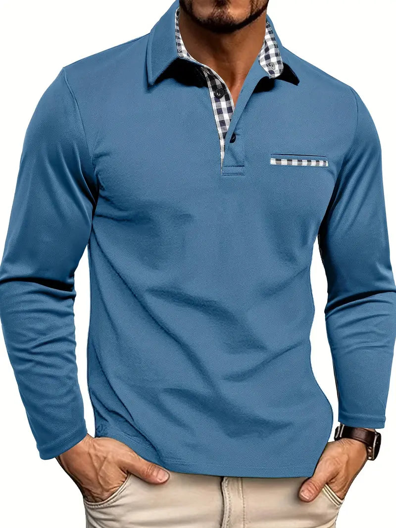 Harald – Premium-Langarm-Polohemd