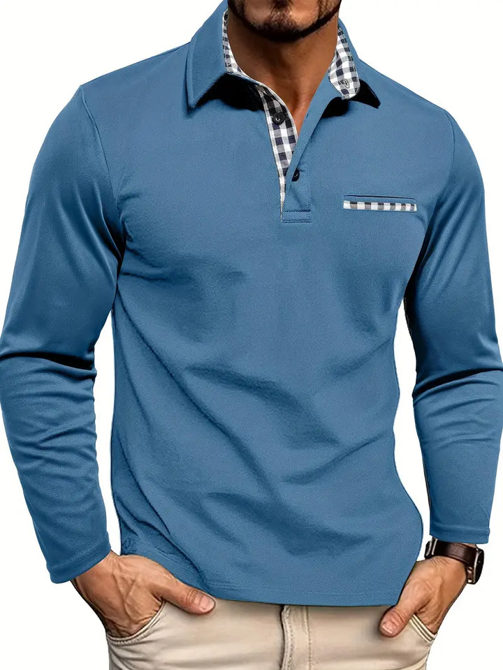 Harald – Premium-Langarm-Polohemd