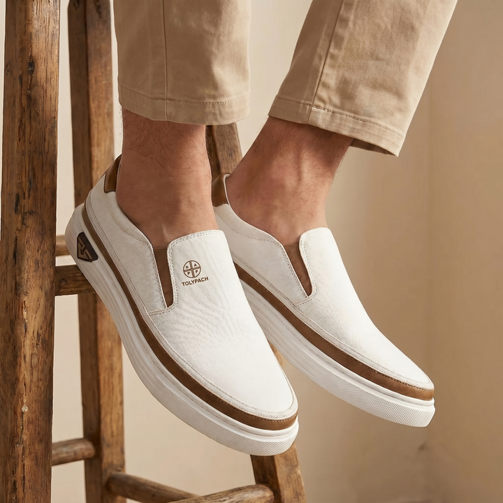 Elsera – Herren-Slip-On-Sneaker aus Leder