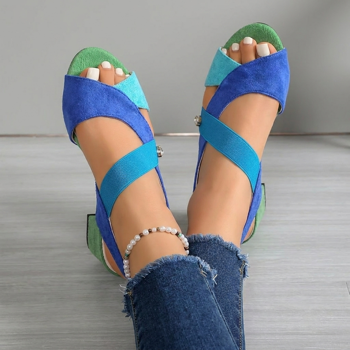 🌈 Farbige Sommer-Sandalen – Stylisch & Bequem