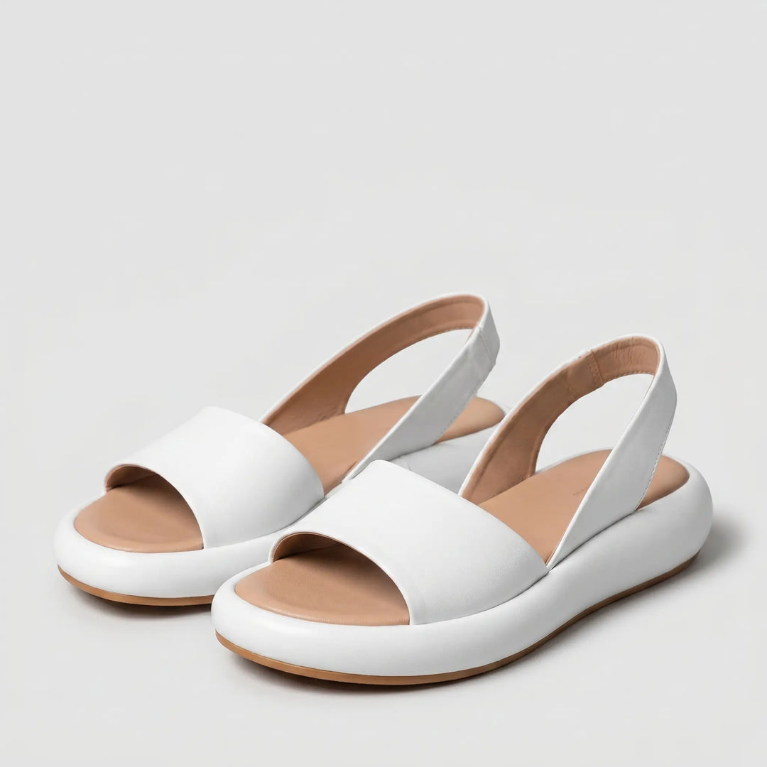 Orla | Gepolsterte Slingback-Sandalen