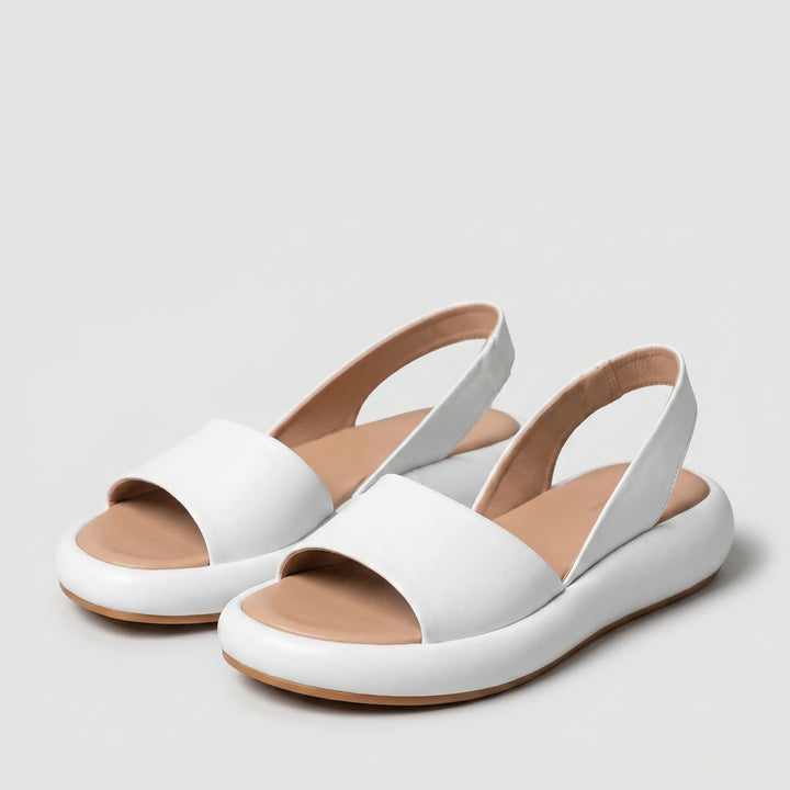 Orla | Gepolsterte Slingback-Sandalen
