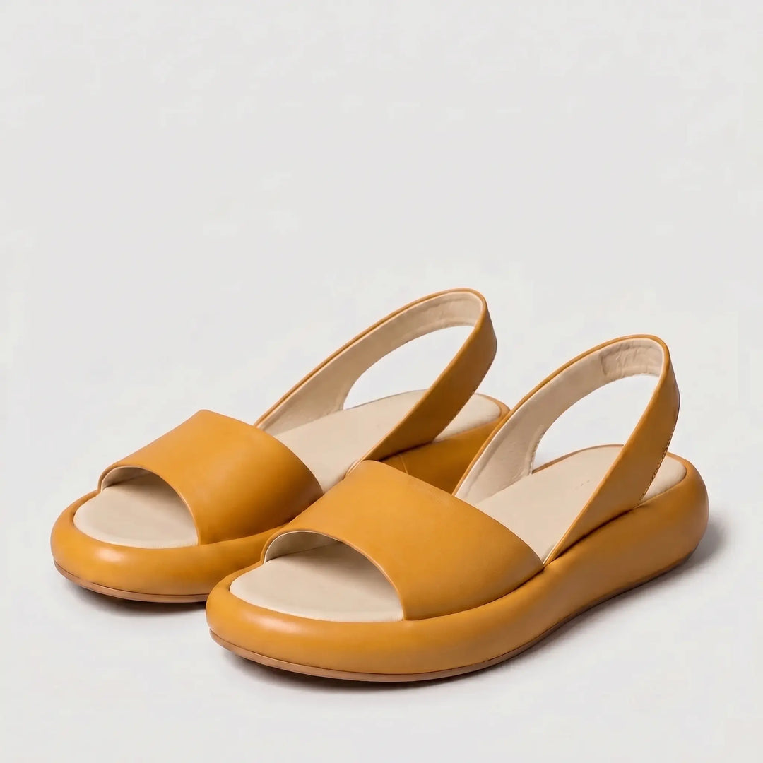Orla | Gepolsterte Slingback-Sandalen
