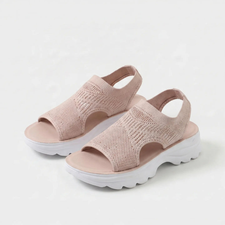 Brenna | Gepolsterte Slip-On-Sandalen