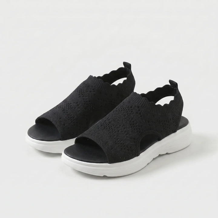 Prisca | Gepolsterte Komfort-Sandalen