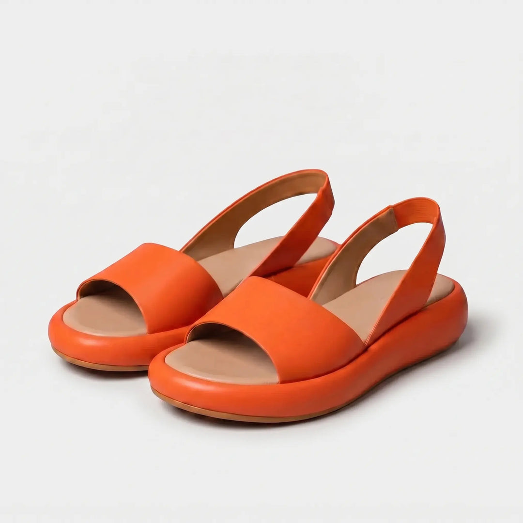 Orla | Gepolsterte Slingback-Sandalen
