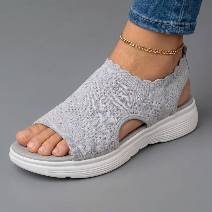 Prisca | Gepolsterte Komfort-Sandalen