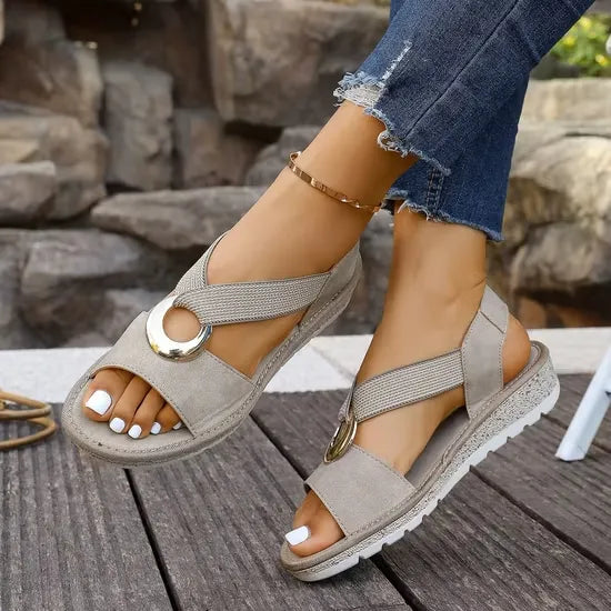Damen Sandalen – Bequeme Sommer-Slipper mit Stilvollem Design