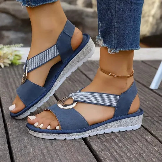 Damen Sandalen – Bequeme Sommer-Slipper mit Stilvollem Design